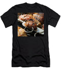 Figs Wrapped in Bacon on a Grill Close Up Chris Schfer T-Shirt