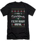 Filthy Rugby Animal Ugly Christmas Sweater Jk T-Shirt