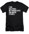 Finnish Spitz Dog Owner Volleyball Lover Funny Sophie Eleanor T-Shirt