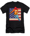 Flag American Football Retro Ball Sports Lover Tinh Tran Le Thanh T-Shirt