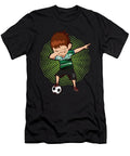 Football Dab Arabia Saudiarabia Saudis Footballer Dabbing Rugby Goal Soccer Gift Thomas Larch T-Shirt