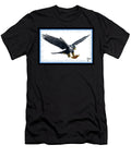 Football Falcon Blue College Mascot Designs T-Shirt