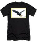 Football Falcon Yellow College Mascot Designs T-Shirt