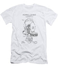 Football Helmet Patent Denny H T-Shirt