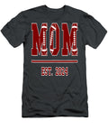Football Mom Est 2024 Rugby Mother Mothers Day Birthday Kit Nejla T-Shirt