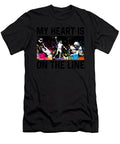 Football My Heart Is on the Line Offensive Lineman Tinh Tran Le Thanh T-Shirt