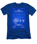 Football Patent 1902 Blue Stephen Younts T-Shirt