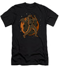 Football Quarterback Astronaut Outer Space Spaceman Kevin Garbes T-Shirt
