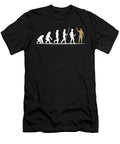 Football Ref Soccer Coach Sports Judge Scorer Gift Referee Evolution Thomas Larch T-Shirt