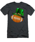 Football Rugby Leprechaun Shamrock St Patricks Day Julie Hurst T-Shirt