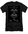 Football Shoulder Pads Patent 1913 Black Stephen Younts T-Shirt
