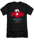 Football Swiss Switzerland Soccer Team Sports Footballer Goalie Rugby Gift Thomas Larch T-Shirt