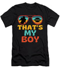 Football Thats My Boy Retro Football Parent Faiz Nawaz T-Shirt