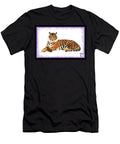 Football Tig Purple College Mascot Designs T-Shirt