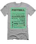 Football Typography Terry Weaver T-Shirt