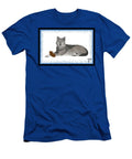 Football Wolf Blue College Mascot Designs T-Shirt