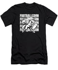 Footballcorn Footballer Player Football American Unicorn Crazy Squirrel T-Shirt