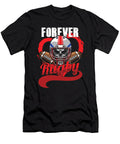 Forever Rugby Skull Skeleton Rugby Player USA Gift Thomas Larch T-Shirt