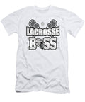 Fun Lacrosse Boss Lacrosse Sticks and Helmet Kanig Designs T-Shirt