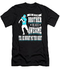 Funny American Football Brother Game Day Zimstarus T-Shirt