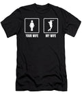 Funny Baseball Wife Bat Glove Baseball Player Gift Muc Designs T-Shirt