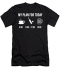 Funny Cricket Athlete Sports My Plan for Today Muc Designs T-Shirt