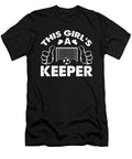Funny Girls Soccer Goalkeepers Gift for Football Players Coaches and Fans Martin Hicks T-Shirt