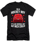 Funny Ice Hockey Box Gift for Hockey Boy Eq Designs T-Shirt