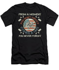 Funny Ice Hockey Player American Flag Me T-Shirt