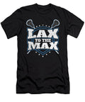 Funny Lacrosse Player Lax Team Player Lacrosse Crazy Squirrel T-Shirt