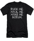 Funny Rugby Ruck Me Maul Me Make Me Scrum Zee Designs T-Shirt