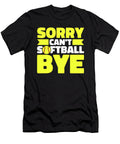 Funny Softball Catcher Pitcher Sorry Cant Sofball Bye Crazy Squirrel T-Shirt