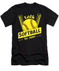 Funny Softball Pitcher Batter Catcher Softball Crazy Squirrel T-Shirt