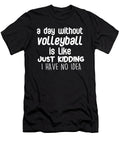 Funny Volleyball Gift a Day Without Volleyball Eq Designs T-Shirt