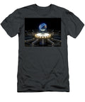 Futuristic Cricket Ball and Stage Allan Swart T-Shirt