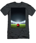 Generic Floodlit Stadium with Cricket Ball Allan Swart T-Shirt