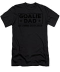 Goalie Dad Like Normal Dad But Cooler Dad Goalkeeper Haselshirt T-Shirt