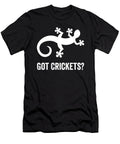 Got Crickets Funny Lizard Crypto Keeper T-Shirt