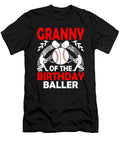 Granny of the Birthday Baller Baseball Dhbubble T-Shirt