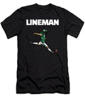 Green Lineman on the Filed American Football Tinh Tran Le Thanh T-Shirt