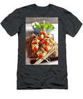 Grilled Catfish Skewers with Peppers and Tomatoes Teubner Foodfoto T-Shirt