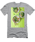 Grilled Green Beans on Millet Salad with a Chickpea Dressing and Cashew Nut Pure Great Stock T-Shirt