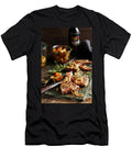Grilled Lamb Chops in a Beer Marinade with Potato Wedges Teubner Foodfoto T-Shirt