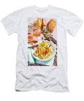 Grilled Marinated Feta and Courgette Parcels with Sheeps Cheese Teubner Foodfoto T-Shirt