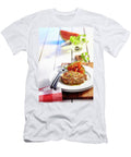 Grilled Marinated Pork Collar with Grilled Watermelon Teubner Foodfoto T-Shirt