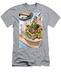 Grilled Salmon on a Cabbage Medley with Onions and Tomatoes Alessandra Pizzi T-Shirt