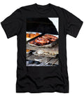 Grilled Sausage and Vegetables on a Barbecue Rua Castilho T-Shirt