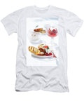 Grilled Slices of Hefezopf Sweet Bread From Southern Germany with Strawberries and Mint Gerlach Hans T-Shirt