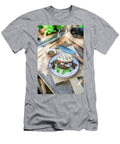 Grilled Zaatar Beef Burger on a Table Outside Sebastian Schollmeyer T-Shirt
