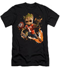 Groot Vs Chiefs Logo Capstone Cecils Willis T-Shirt